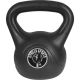 Gorilla Sports Kettlebell súlyzó műanyag 8 kg fekete
